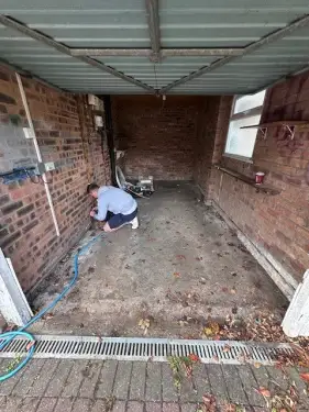 Click Here To Enlarge This Photo Of Single Garage Conversion In Tollerton&comma; Nottingham